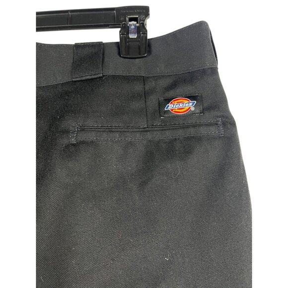 Dickies 874 Original Fit Work Pants Mens 38x29 Black Cotton Blend Dressy Neutral - Picture 8 of 9